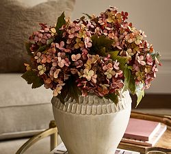 Faux Oak Leaf &amp; Rust Hydrangea Bundle