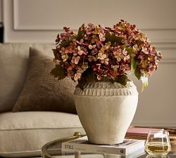 Faux Oak Leaf &amp; Rust Hydrangea Bundle