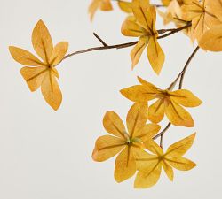 Faux Oversized Yellow Gypsophila Branch