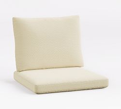 Cushion Cover Only: Kostas Outdoor Dining Chair - High Performance Canvas Natural