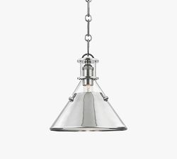 Jocelyn Flared Metal Pendant (9.5"-16")