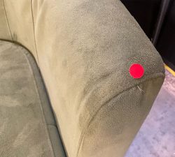 Open Box: Hyde Swivel Chair - Performance Everydayvelvet™ Fern
