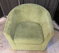 Open Box: Hyde Swivel Chair - Performance Everydayvelvet™ Fern
