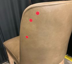 Open Box: Layton Leather Counter Stool (25.5") - Legacy Taupe, Seadrift