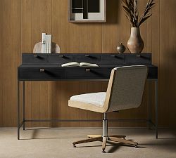 Graham Writing Desk With 5-Drawer Desk Organizer