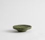 Green Glazed Ceramic Tray