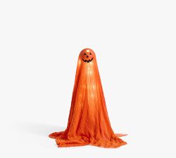 Lit Jack O'Lantern Ghosts
