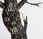 Lit Jack O'Lantern Willow Tree