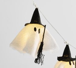Lit Witch Ghost String Lights