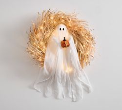 Mr. Gus the Ghost Wreath