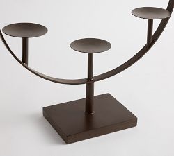 Bronze Ring Candle Holder