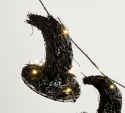 Lit Witch Hat String Lights