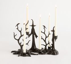 Witch Centerpiece Candle Holder