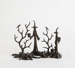 Witch Centerpiece Candle Holder