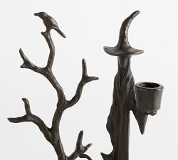 Witch Centerpiece Candle Holder