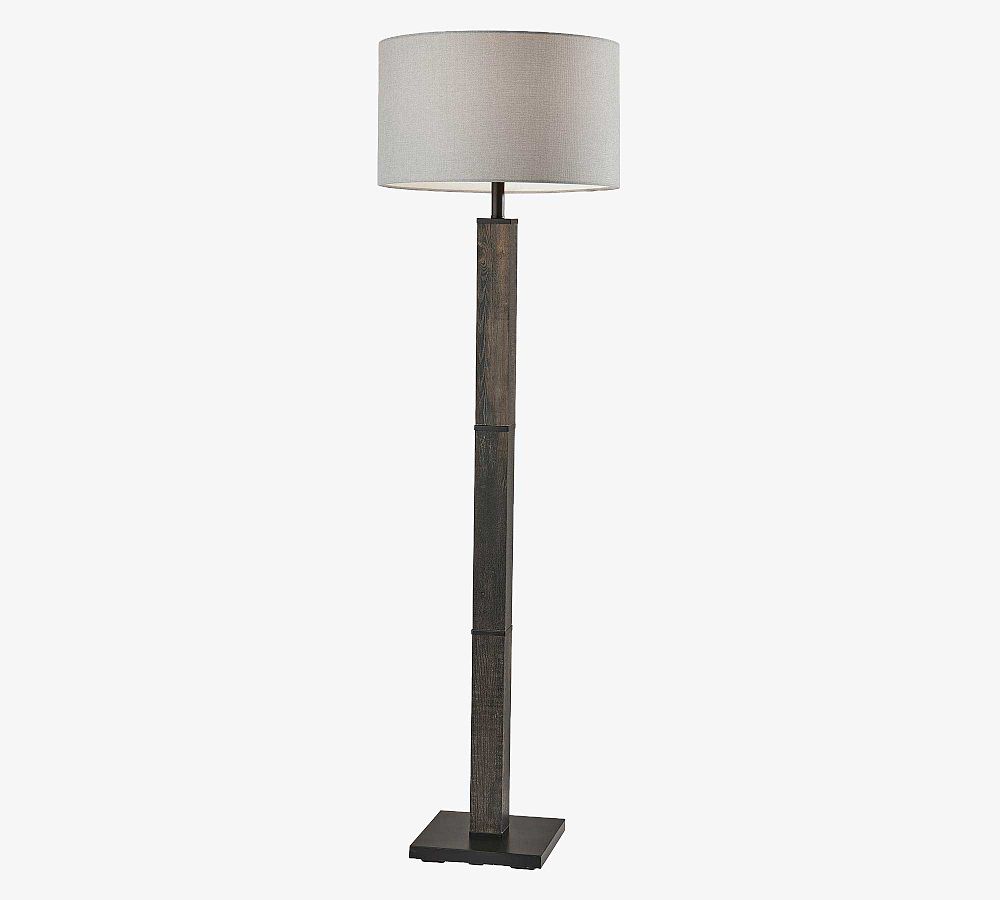 Arete Metal Floor Lamp (54") by Pottery Barn