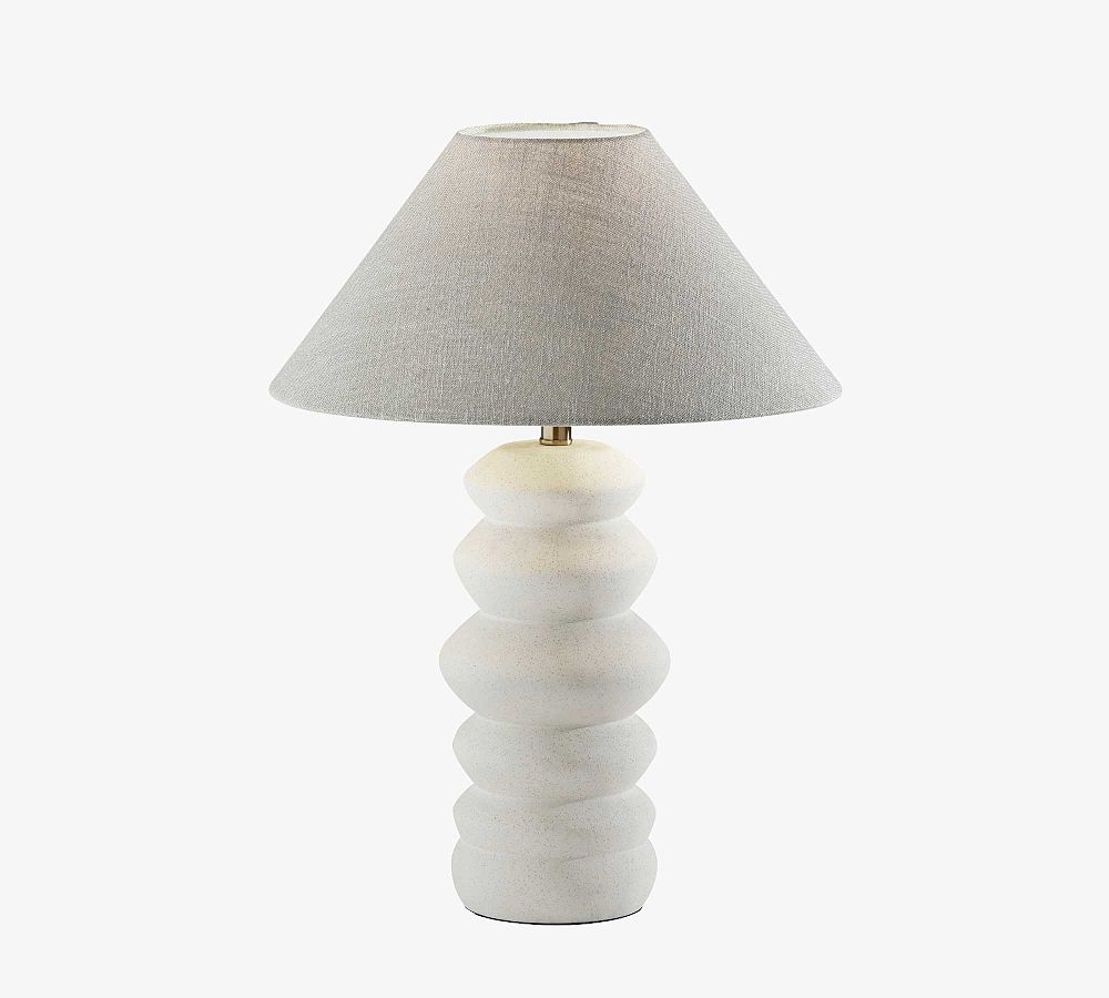 Banks Ceramic Table Lamp (25") by Pottery Barn