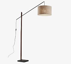 Cornelius Wood Arc Sectional Floor Lamp (85")