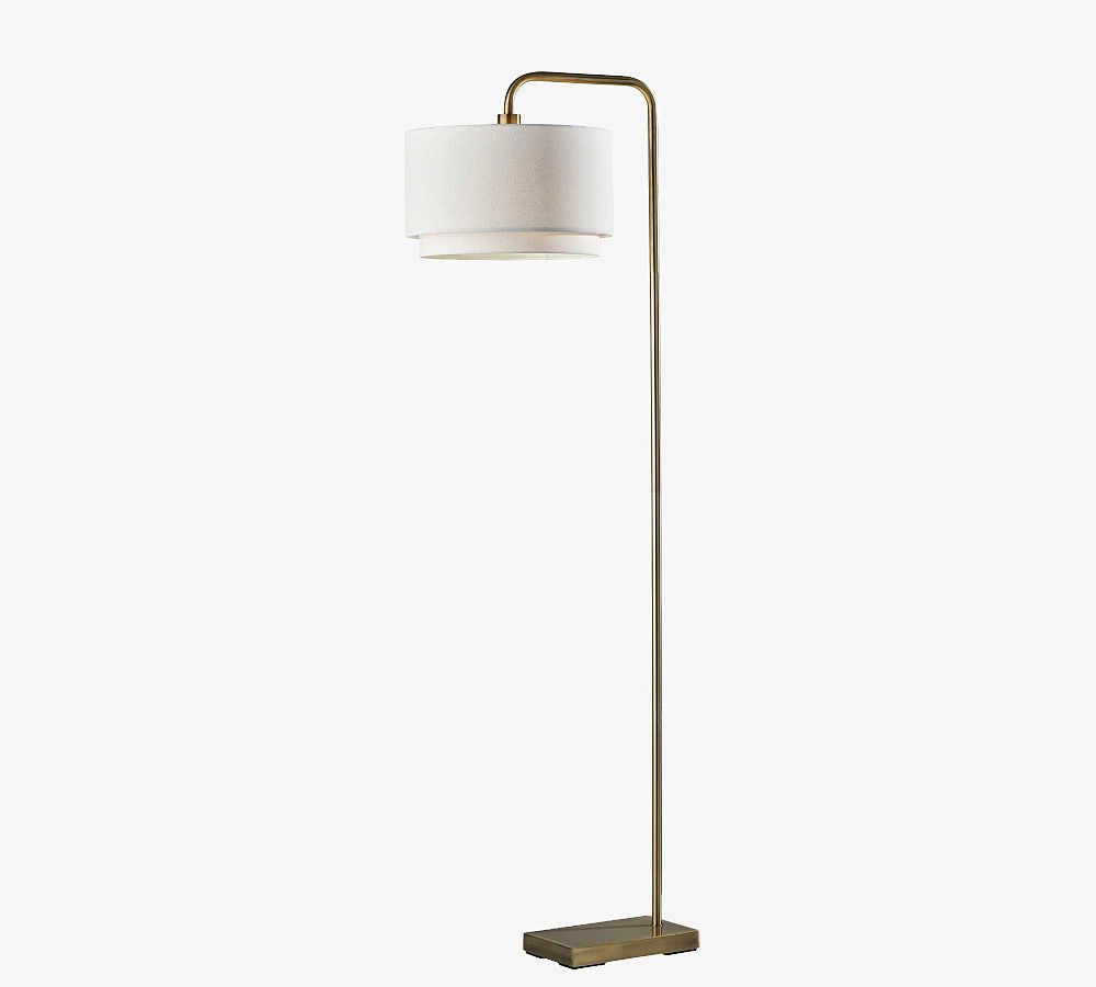 Megara Metal Floor Lamp (65") by Pottery Barn