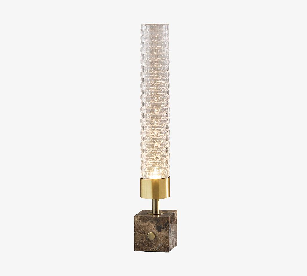 Tuberose Hand-Blown LED Table Lamp (19") by Pottery Barn