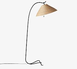 Frannie Iron Tripod Floor Lamp (62")