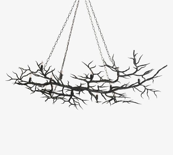 Kenora Chandelier (35"-74") by Pottery Barn