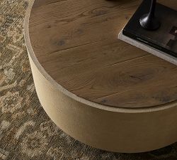Olive Round Coffee Table (38")