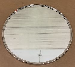 Open Box: Everson Round Mirror (32") - Polished Nickel