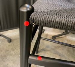 Open Box: Faith Counter Stool (26") - Black