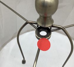 Open Box: Fig Iron Adjustable Floor Lamp (66") - Antique Brass