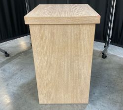 Open Box: Modern Farmhouse Mini Nightstand (18") - Fog