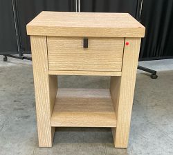 Open Box: Modern Farmhouse Mini Nightstand (18") - Fog
