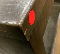 Open Box: Pismo Reclaimed Wood Console Desk (60'') - Burnt Espresso