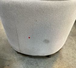 Open Box: Remmy Petite Armchair (32") - Heathered Chenille Pebble