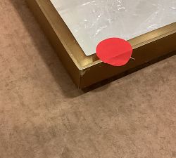 Open Box: Stowe Square Mirror (42") - Brass