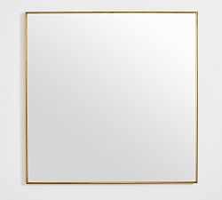 Open Box: Stowe Square Mirror (42") - Brass