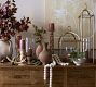 Kadence Turned Wood Hurricane Candle Holders