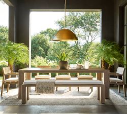 Rockport Outdoor Dining Bench (78")