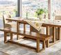 Wren Embroidered Cotton Table Throw