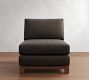 Build Your Own Jake Deep Seat Leather Brindle Wood Base Sectional