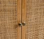 Channing Cane Tall 2-Piece Storage Cabinet (36")