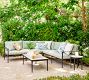 Ellis Metal Round Outdoor Side Table (18")