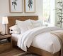 Pick-Stitch Handcrafted Cotton Linen Quilt