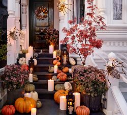 Faux Pumpkins &amp; Gourds - Set of 5