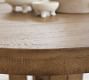 Fort Round Pedestal Extendable Dining Table (48"-68")