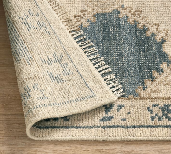 Montclair Hand-Knotted Wool Rug | Pottery Barn