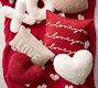 Heart Jacquard Knit Throw