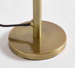 Sherman Metal Adjustable Reading Table Lamp (18")