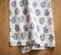 Sophia Floral Block Print Cotton Napkins - Set of 4