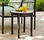 Ellis Metal Round Outdoor Side Table (18")